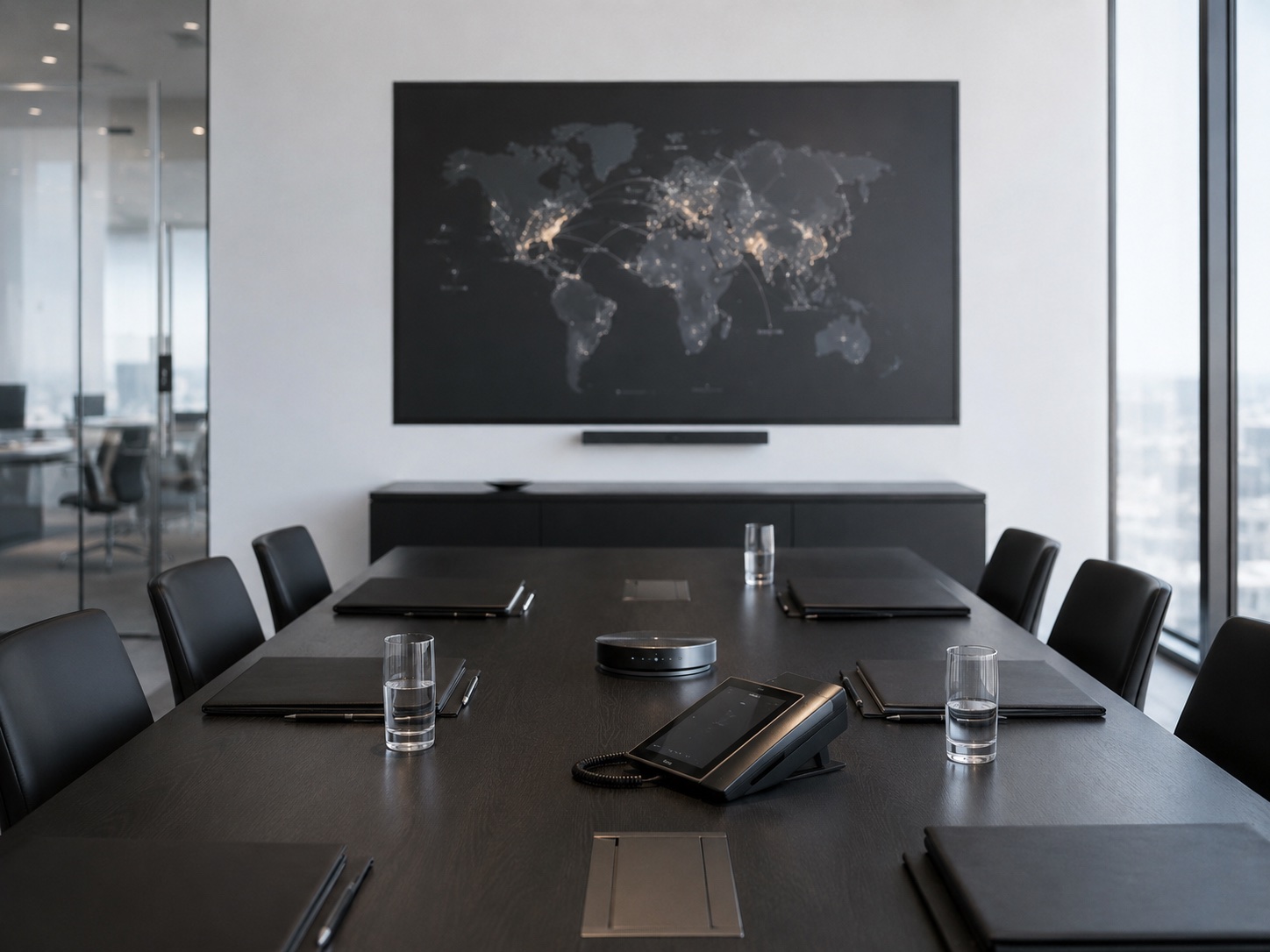 Premium international advisory workspace